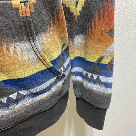 Ralph Lauren Denim Supply Small Aztec Flag Sweater RRL Polo VTG Southwestern - Picture 3 of 6